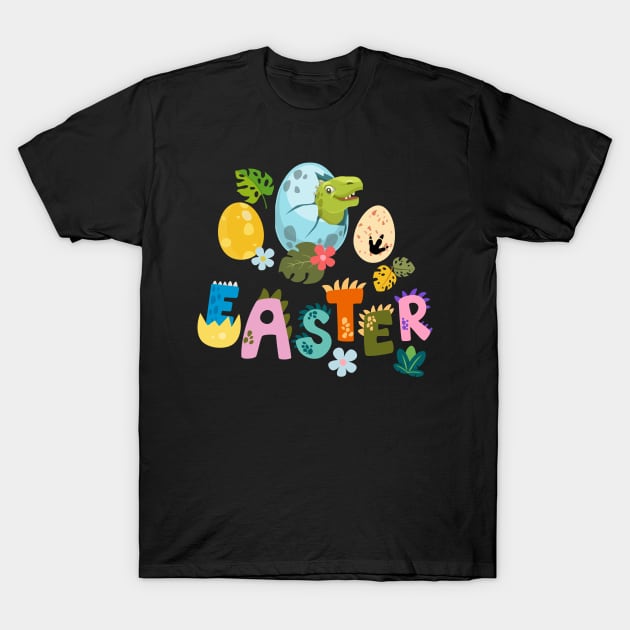 Easter Saurus T-Shirt by stressless